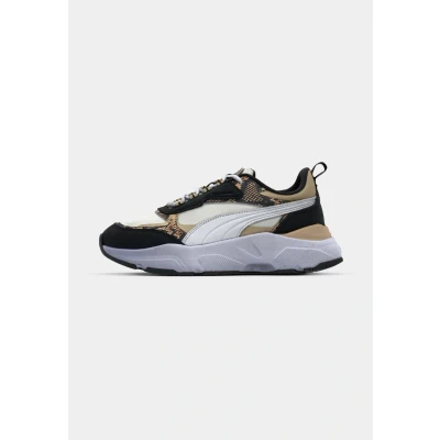 Afbeelding van Cassia Snake Chic sneakers voor Dames, Zwart/Grijs, Maat 35,5 PUMA