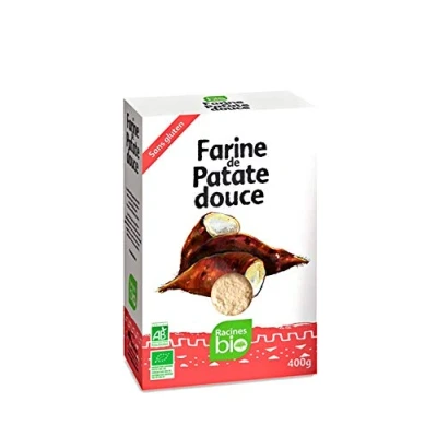 Image de Racine bio Farine de Patate douce 400g.