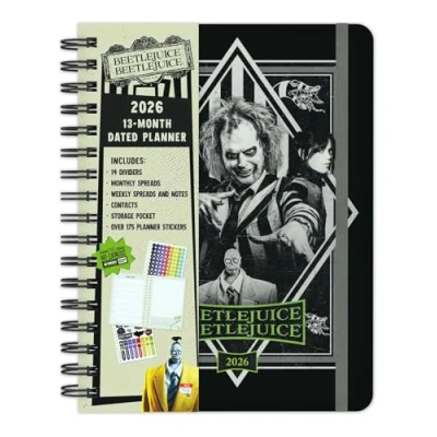 Afbeelding van 2026 Beetlejuice 13 Month Weekly Planner