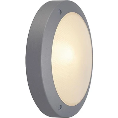Afbeelding van SLV Bulan 229072 Buitenlamp (wand) Spaarlamp, LED E14 60 W Zilver