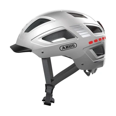 Afbeelding van ABUS Fietshelm, uniseks, zilver (Signal Silver), XL (58 63 cm)