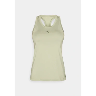 Afbeelding van Puma Racerback TANK Top, Dames, Maat: XXL, Lux army