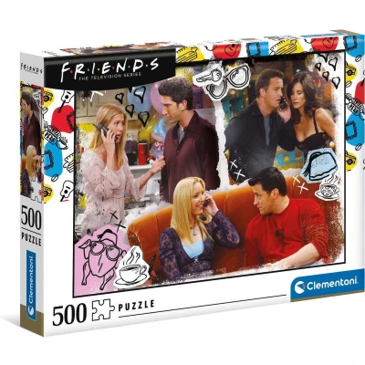Afbeelding van Clementoni Puzzel Friends 49 X 36 Cm Karton 500 Stukjes