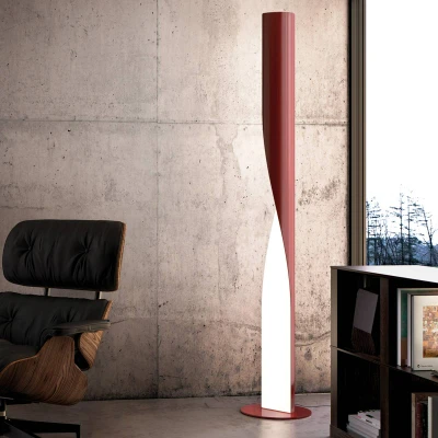 Afbeelding van Kundalini Evita vloerlamp, dimbaar, rood