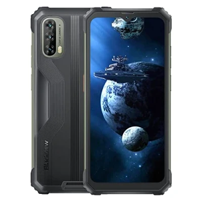 Afbeelding van Blackview BV7100 Rugged Smartphone, 13000 mAh 33 W snellaadbatterij, robuuste mobiele telefoon waterdicht IP68/IP69K, Android 12 Helio G85 6 GB + 128 GB, 6,58 inch FHD+, drievoudige camera MP, GPS