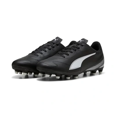 Afbeelding van Puma Vitoria II FG AG heren voetbalschoenen zwart Maat 42 Uitneembare zool