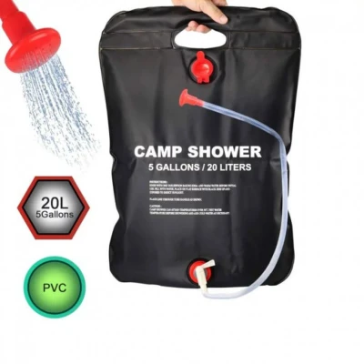 Afbeelding van Camp Active Solar Camping Douche 20 Liter Zwart Persoonlijke Verzorging