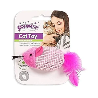 Afbeelding van Pawise Catnip mouse Speelgoed voor katten Kattenspeelgoed Kattenspeeltjes