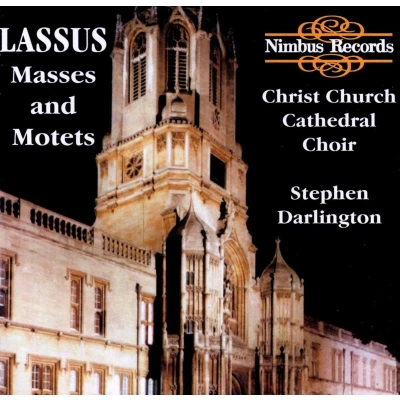 Afbeelding van Oxfo Christ Church Cathedral Choir Lassus: Masses &amp; Motets (CD)