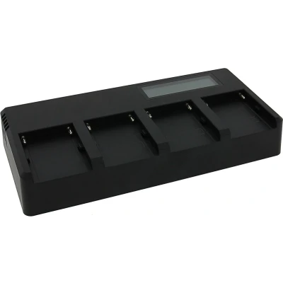Afbeelding van Snellader geschikt voor 4 accu&#039;s Sony L serie (NP F550, NP F750, F960, F970)