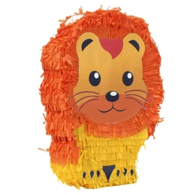 Afbeelding van PIÑATA LEÓN 32 x 7,3 39 cm, oranje