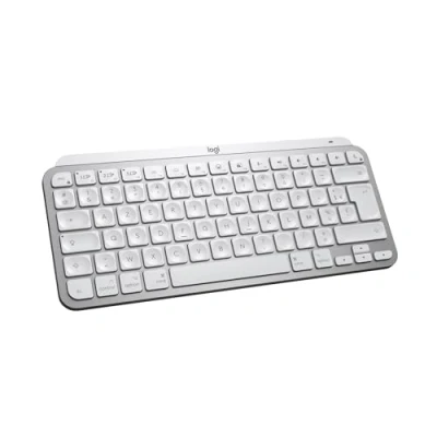 Image de Logitech Clavier Sans Fil Mx Keys Mini For Mac Pale Gray Azerty (920 010520)