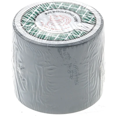 Afbeelding van PVC Isolatietape grijs 50mm x 10 meter