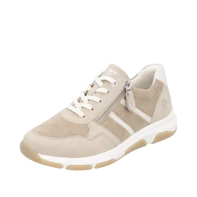 Afbeelding van Remonte Sneaker Sneakers laag, Dames, Maat: 41, Beige Schoenen