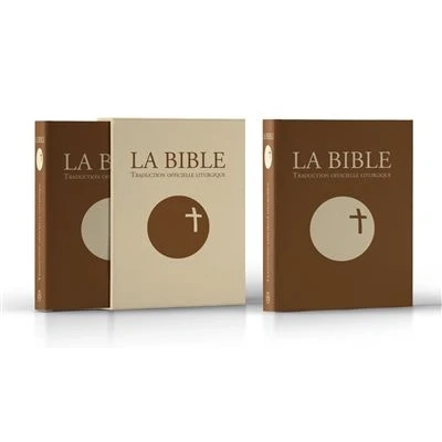 Image de La Bible Traduction officielle liturgique cuir marron