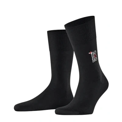 Image de FALKE Chaussettes pour homme, Noir (Black 3000) Ho, 43 44 EU