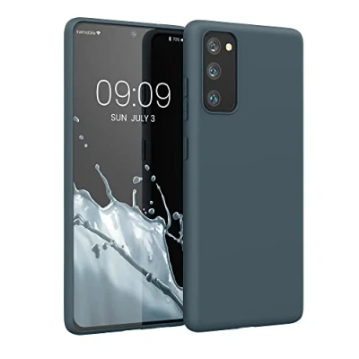 Afbeelding van kwmobile telefoonhoesje geschikt voor Samsung Galaxy S20 FE Hoesje smartphone Back cover in leisteen