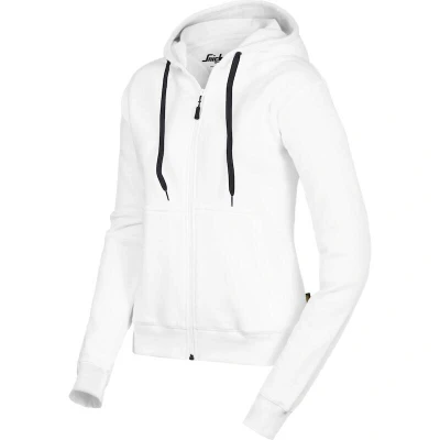 Afbeelding van SNICKERS 2806 dames zip hoodie wit 28060900003