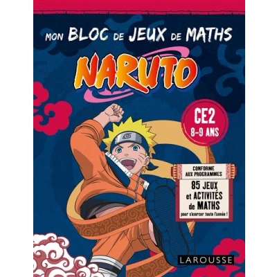 Image de Mon bloc de jeux maths NARUTO CE2