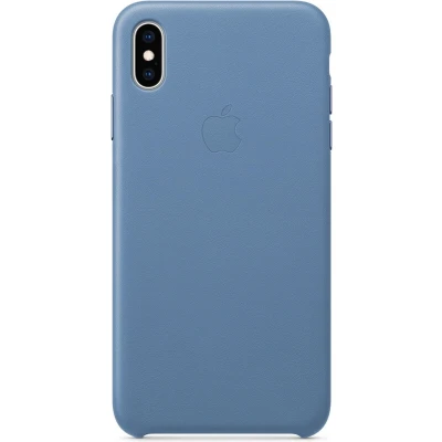 Afbeelding van Leather Backcover voor de Apple iPhone Xs Max Cornflower