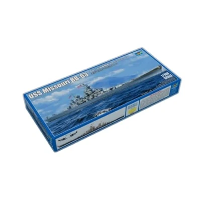 Afbeelding van 1:700 Trumpeter 06748 USS Missouri BB 63 Battle Ship Plastic Modelbouwpakket