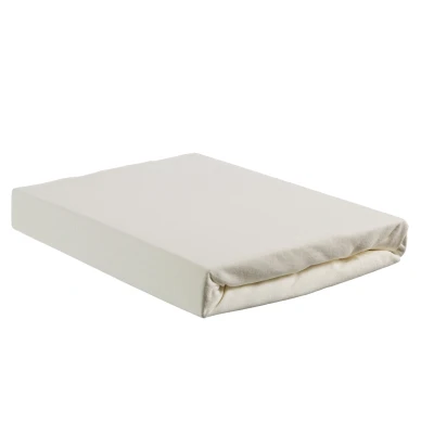Afbeelding van Beddinghouse Jersey Topper Hoeslaken Off White