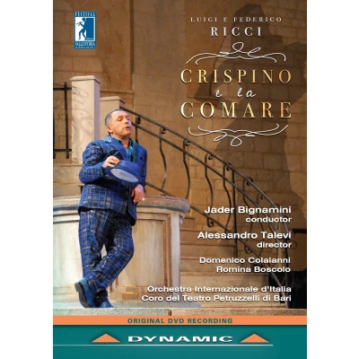 Afbeelding van Orchestra Internazionale D&#039;Italia &amp; Coro Del Teatro Petruzzeli Di Bari, Jader Bignamini Crispino E La Comare (DVD)