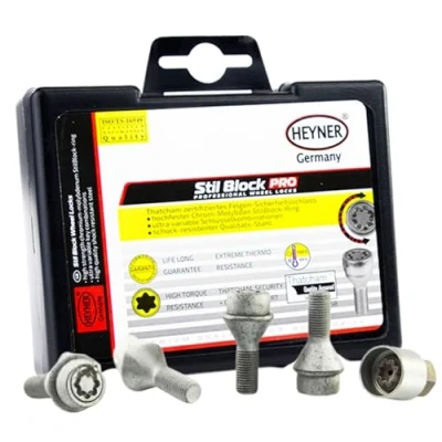 Afbeelding van Compatibel met Fiat Ducato M16 schroefdraad vanaf 2007 x 1,5 30 194/5 HEYNER Germany set van 4 wielmoeren voor auto