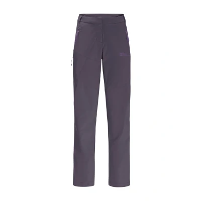 Afbeelding van Jack Wolfskin Glastal Outdoorbroeken, Dames, Maat: 44, Dark grape