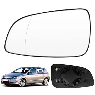 Afbeelding van Vervangende buitenspiegelglas voor Opel Astra H 2004 2009, buitenspiegel, verstelbaar, precies passend, achteruitrijglas (Astra links)