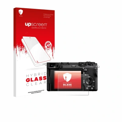 Afbeelding van upscreen Screenprotector voor Sony Alpha 6700 Folie Beschermfolie Beschermglas transparant