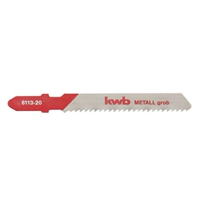 Afbeelding van KWB decoupeerzaagblad T schacht Bi Metaal Middel en hout Professional 5 stuks