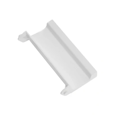 Afbeelding van Poignée de porte Electrolux AEG 1525398002 lave vaisselle handvat wit (zwart nml)