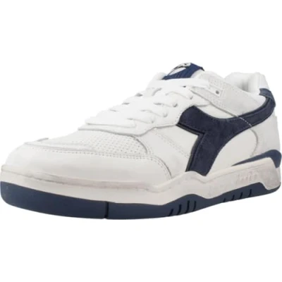 Afbeelding van Diadora Heritage B.560 Used Sneakers Rubber Heren Wit Maat 42
