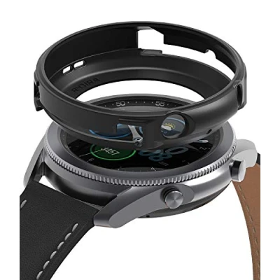 Afbeelding van Ringke Air Sports beschermhoes voor Galaxy Watch 3 45 mm, krasbestendige [zachte TPU] zwart