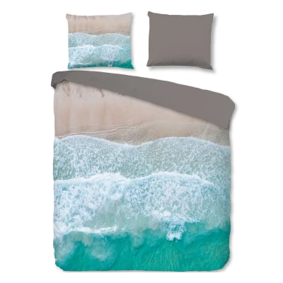Afbeelding van Pure Dekbedovertrek &quot;strand/ zee&quot; Multi (240x200/220 cm) Microfiber