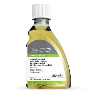 Image de Winsor &amp; Newton huile de lin raffinée (250 ml)