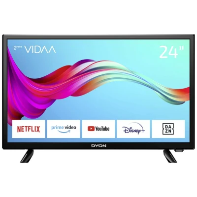 Afbeelding van Dyon Smart 24 VX LED TV 60 cm inch Energielabel F (A G) DVB T2, C, S2, HD ready, TV, WiFi, CI+* Zwart