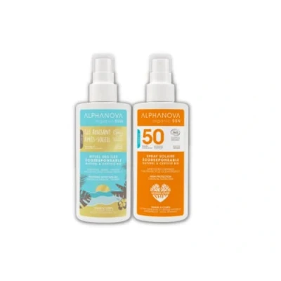 Afbeelding van Alphanova Sun Adultes Lait Solaire Haute protection 125g SPF50 + Gel Après Soleil