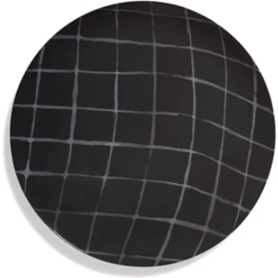 Afbeelding van Serax Kelly Wearstler Zuma Dinerbord L 33 Cm Antraciet