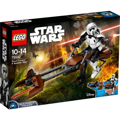 Afbeelding van LEGO Star Wars Scout Trooper &amp; Speeder Bike 75532