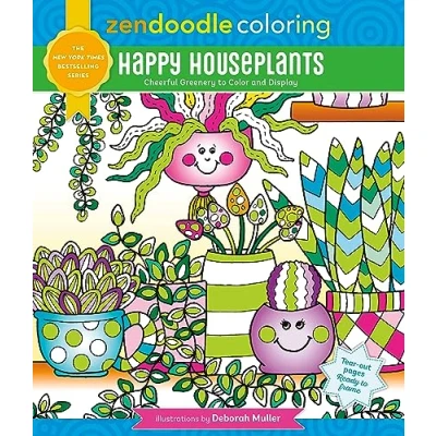 Afbeelding van Zendoodle Coloring: Happy Houseplants