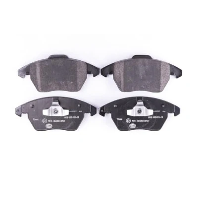 Afbeelding van HELLA 8DB 355 023 151 Remblokkenset Niet geschikt voor slijtage waarschuwingscontact VOLKSWAGEN: Polo V Hatchback, AUDI: A1 Sportback