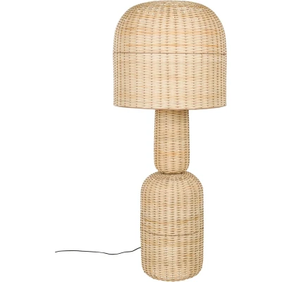 Afbeelding van Housecraft Living Jude Vloerlamp Rotan Bruin