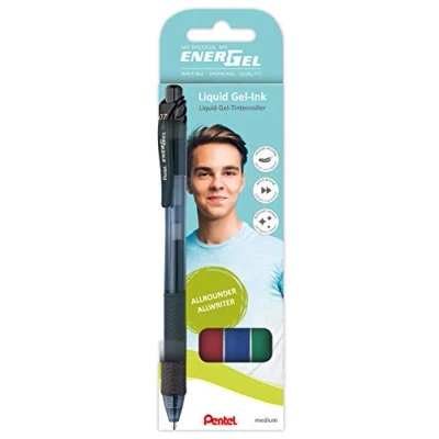 Afbeelding van Gelschrijver Pentel Energel X BL107 0.4mm assorti