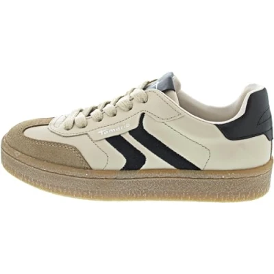 Image de Tamaris Baskets basses pour femme Beige 40 EU 1 23723 44, Comb,