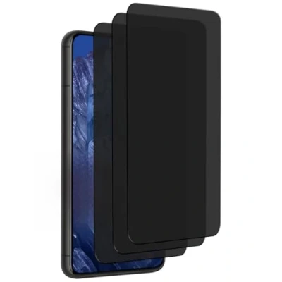Afbeelding van Screenprotector Geschikt voor Google Pixel 8a Privacy Glas Gehard Full Cover Tempered Glass 3 PACK