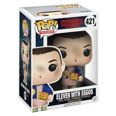 Image de Figurine Funko Pop Stranger Things Eleven avec des Eggos 9 cm