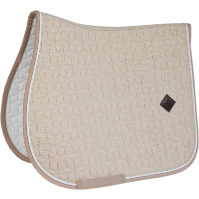 Afbeelding van Kentucky Zadeldekje Wol Springen Beige Full