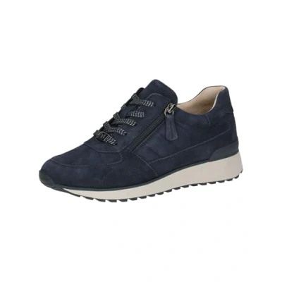 Afbeelding van Caprice Sneakers laag, Dames, Maat: 37, Ocean Veloursleer